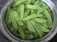 家常菜瘦肉炒荷兰豆做法图解1)