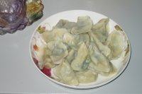 诱人的韭菜鸡蛋饺子