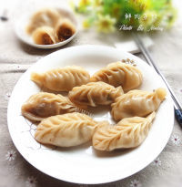 美味的鲜肉蒸饺