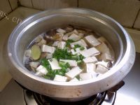美味的香菇豆腐汤做法图解6)