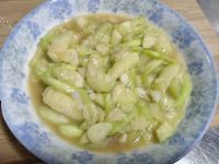 美味的炒丝瓜做法图解9)