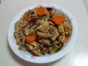 冬菇焖鸡做法图解7)