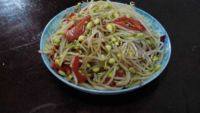 家常菜辣炒豆芽