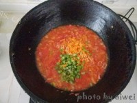 诱人的番茄肉酱意面做法图解9)