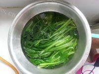 家常菜凉拌小白菜做法图解2)