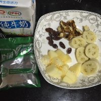 水果燕麦牛奶做法图解1)