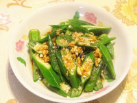 家常菜凉拌秋葵