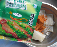 麻辣鱿鱼卷做法图解3)