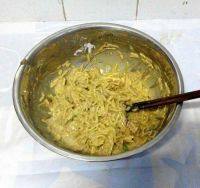 自己做的土豆丝煎饼做法图解3)