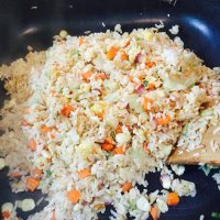 美味的胡萝卜炒饭