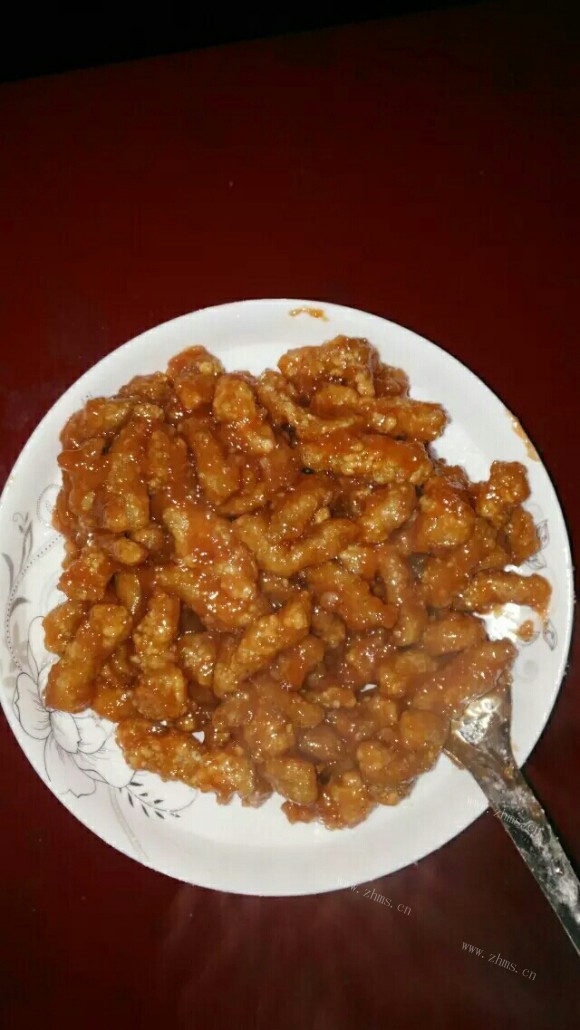 营养丰富的糖醋里脊