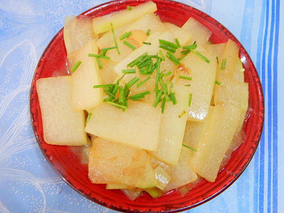 色味俱佳的清炒冬瓜