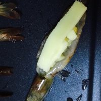 鲜香芝士蒜蓉焗大虾做法图解10)