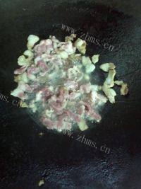 家常菜肉末茄子煲做法图解4)