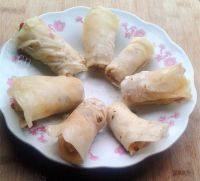 自己做的土豆丝卷饼
