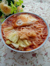 美味的酸汤面