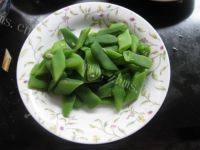家常菜炒四季豆做法图解4)