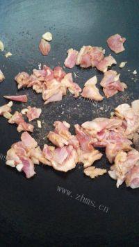 家常菜青椒杏鲍菇做法图解3)