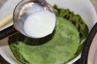 自己做的抹茶布丁做法图解6)