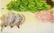 美味的福建虾炒面做法图解2)