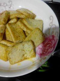 家常菜茼蒿炖豆腐做法图解8)
