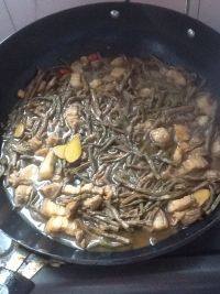 秀色可餐的干豆角烧肉