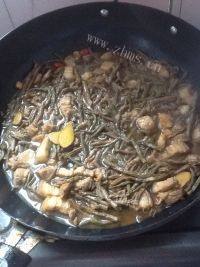 秀色可餐的干豆角烧肉