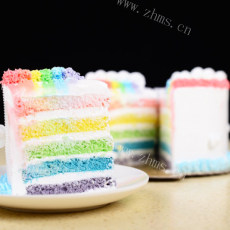 回味无穷的彩虹蛋糕