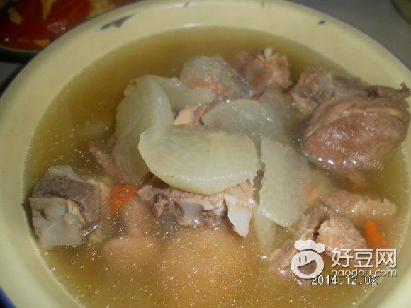 萝卜脊骨汤