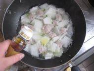 美味的冬瓜肉丸汤