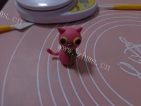 美味的萌猫翻糖杯子蛋糕做法图解12)