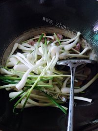 家庭荞头肉片做法图解5)