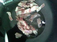 营养美食之荷兰豆炒腊肉做法图解4)