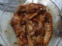 美味佳肴般的香煎鸡翅做法图解2)