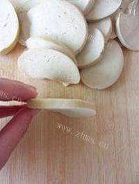 家常菜香煎素鸡做法图解3)