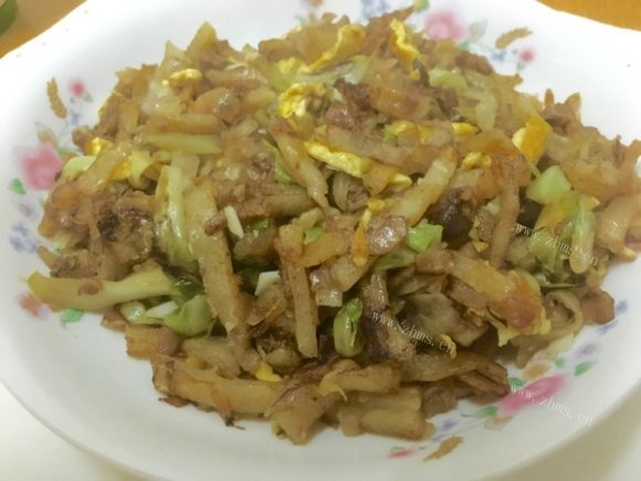 素炒饼