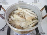美味的椒盐蘑菇做法图解3)
