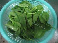 家常菜西红柿菠菜汤做法图解2)