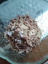 爽滑酥嫩的牛肉松做法图解5)
