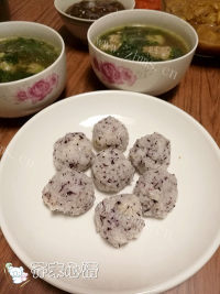 营养健康紫苏饭团做法图解5)