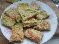 自己做的蔬菜鸡蛋饼