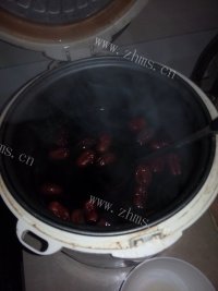 甜甜的红枣红糖生姜水做法图解6)