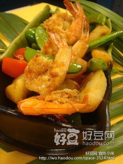 自制马蹄鲜虾甜蜜豆