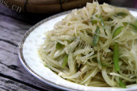 美味的醋溜土豆丝做法图解10)