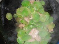 味道不错的莴笋炒肉片