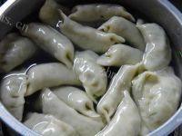 诱人的韭菜猪肉饺子