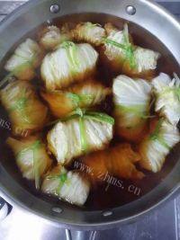 「首发」卤白菜卷做法图解2)