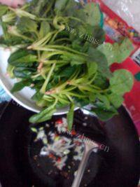 家常菜蚝油菠菜做法图解4)