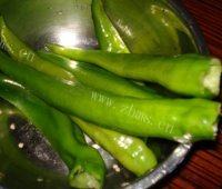 味道不错的虎皮尖椒做法图解1)