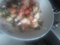 美味的丝瓜茄子做法图解11)